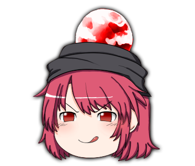 Hecatia running across the screen